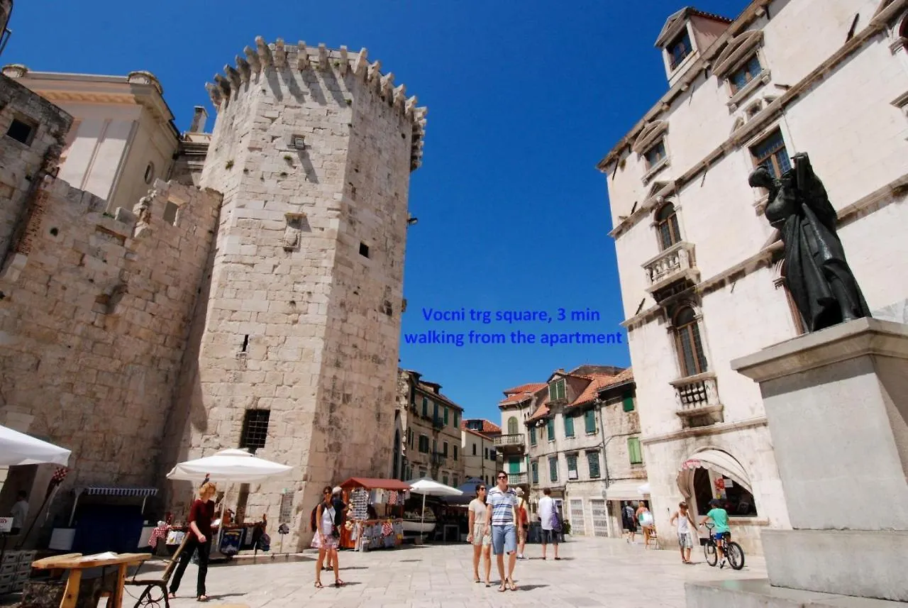 Apartman Modern And Practical Studio In The Heart Of Split Horvátország